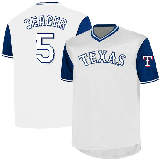Corey Seager Texas Rangers Profile Big & Tall Name & Number Jersey - White