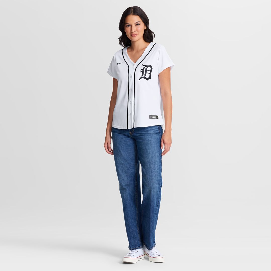 Matt Vierling Detroit Tigers Nike Women's Home Replica Jersey - White