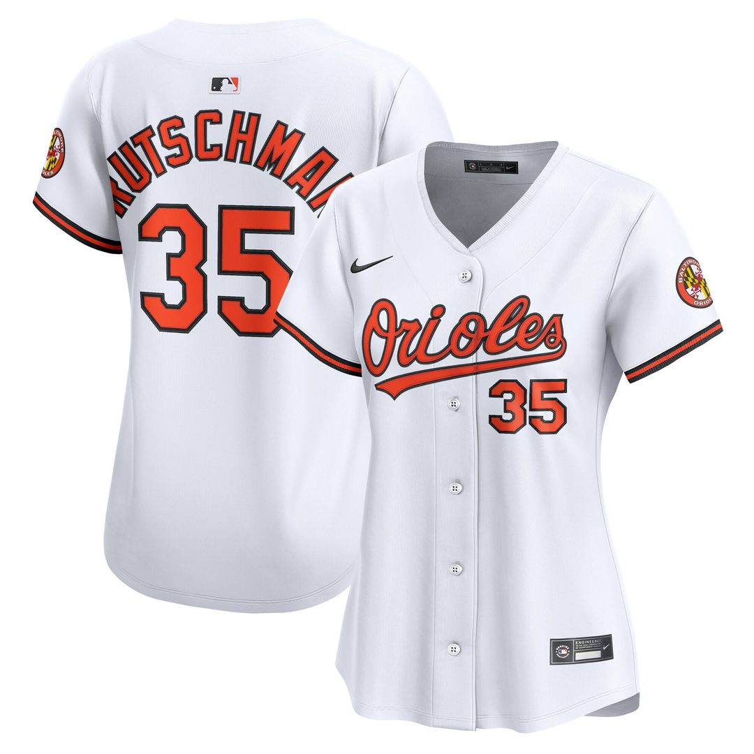 Adley Rutschman Baltimore Orioles Nike Women's Home Limited Player Jersey - White