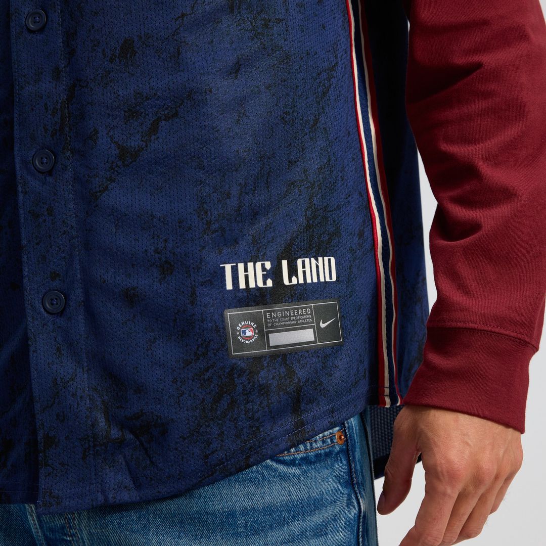 Cleveland Guardians Nike City Connect Limited Jersey - Navy