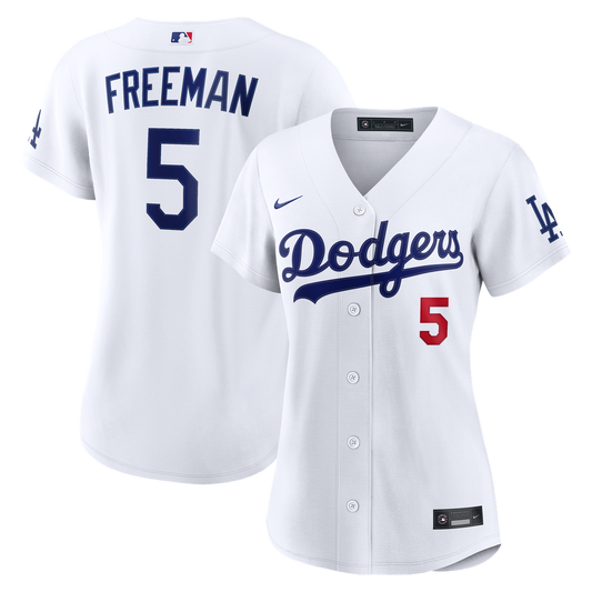 Freddie Freeman Los Angeles Dodgers Nike Women's Home Stadium Jersey - White