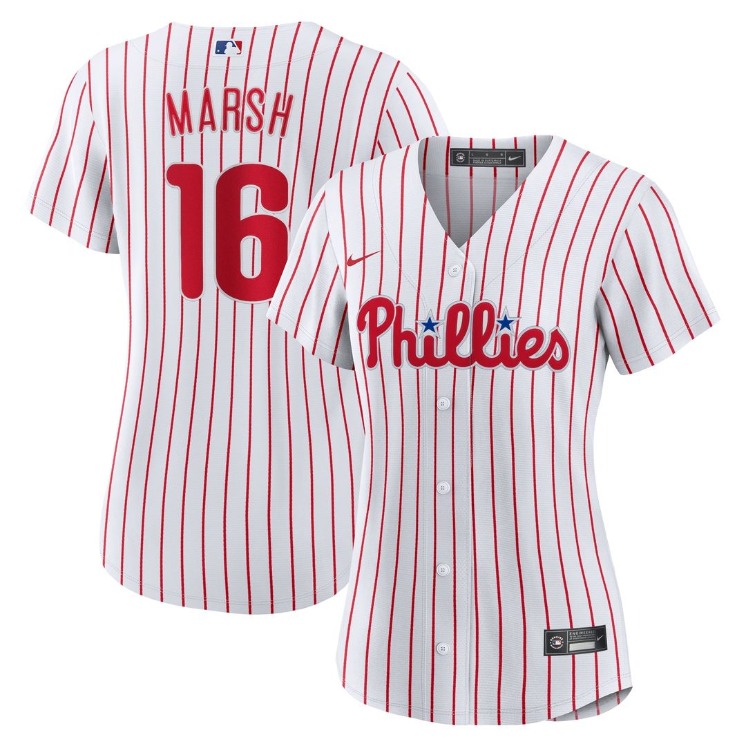 Brandon Marsh Philadelphia Phillies Nike Women's Home Replica Jersey - White