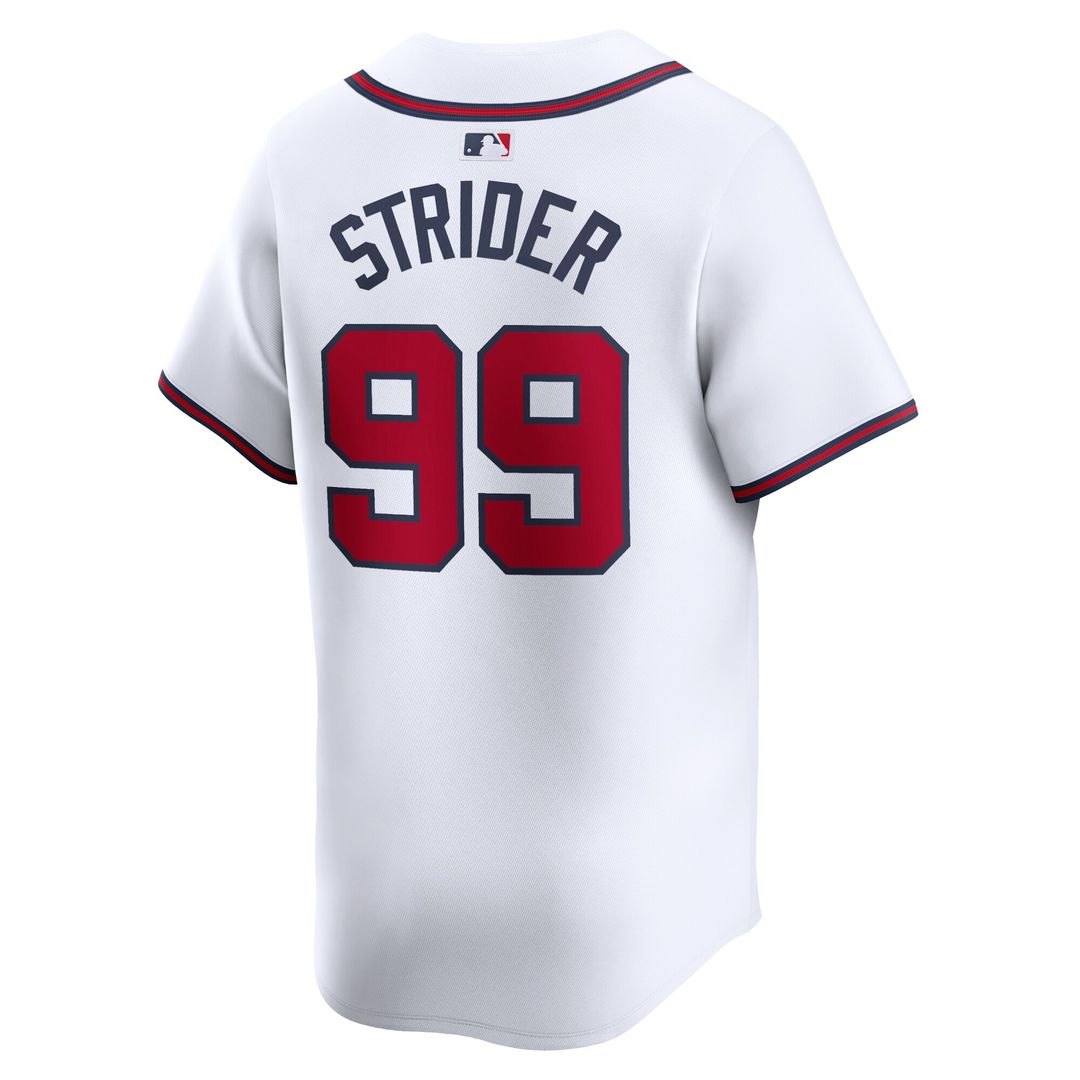 Spencer Strider Atlanta Braves Nike Home Limited Player Jersey - White
