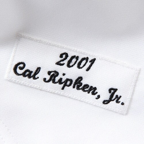 Cal Ripken Baltimore Orioles Mitchell & Ness Home Authentic Jersey - White