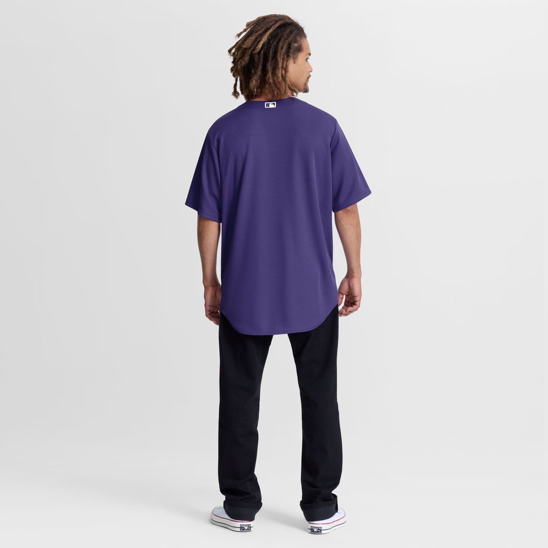 Colorado Rockies Nike Alternate Replica Jersey - Purple