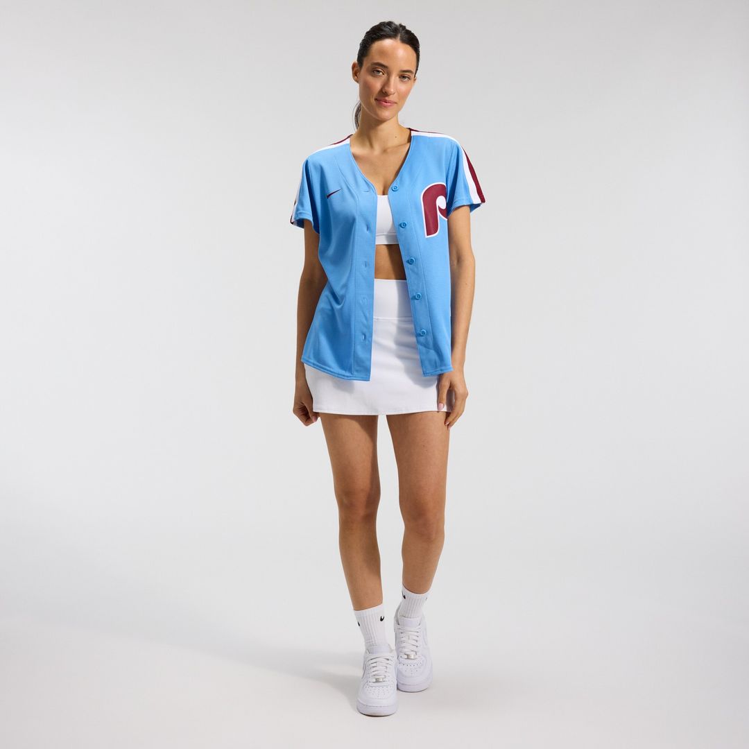Ryan Howard Philadelphia Phillies Nike Women's Replica Jersey - Light Blue