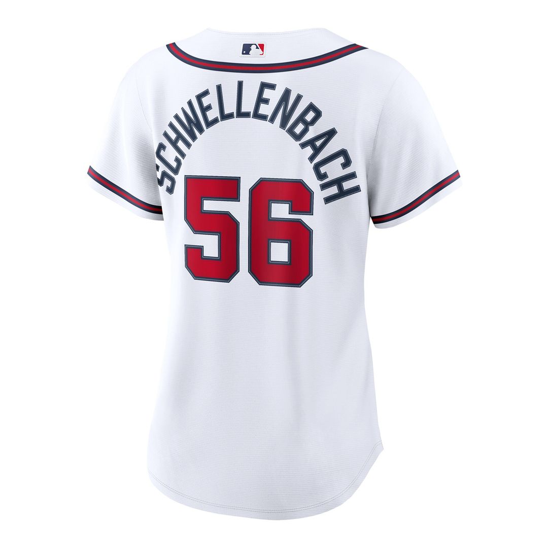 Spencer Schwellenbach Atlanta Braves Nike Women's Home Replica Jersey - White
