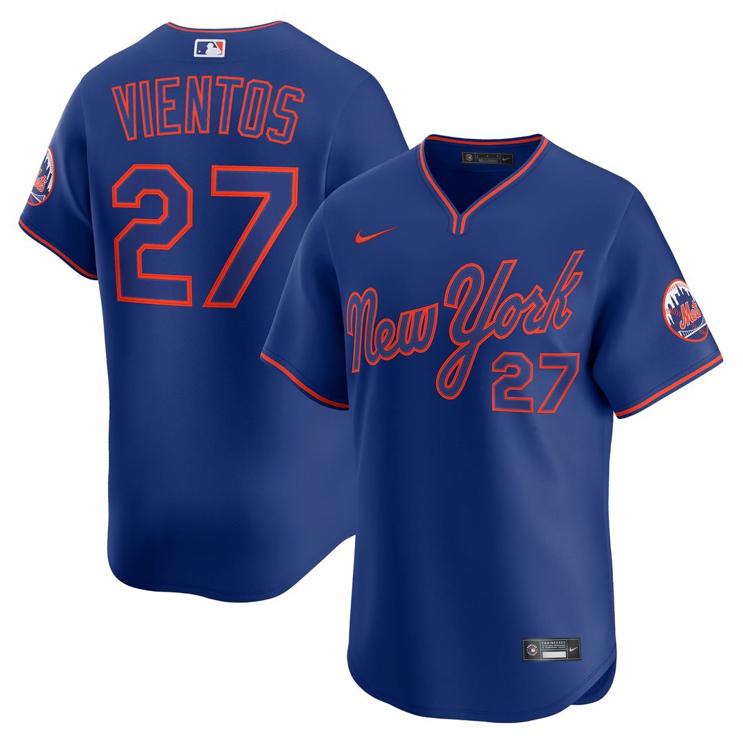 Mark Vientos New York Mets Nike Alternate Limited Player Jersey - Royal