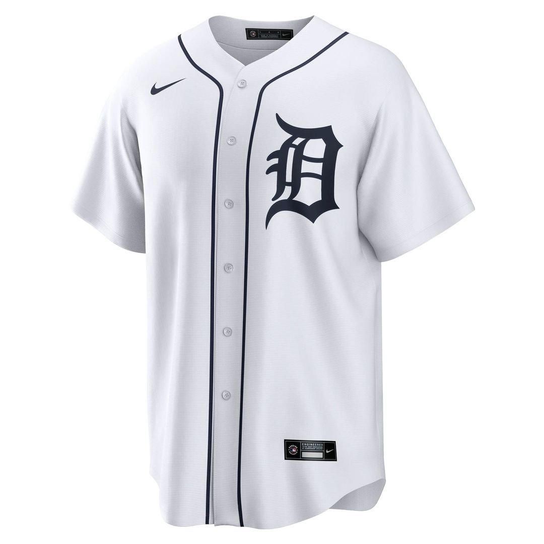 Jack Flaherty Detroit Tigers Nike Home Replica Jersey - White