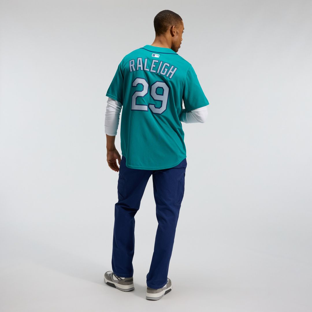 Cal Raleigh Seattle Mariners Nike Home Limited Player Jersey - White