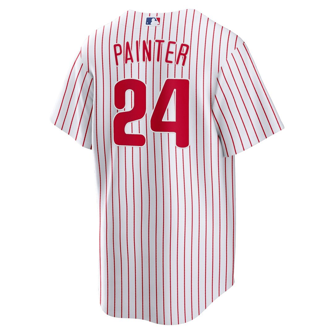 Andrew Painter Philadelphia Phillies Nike Home Replica Jersey - White