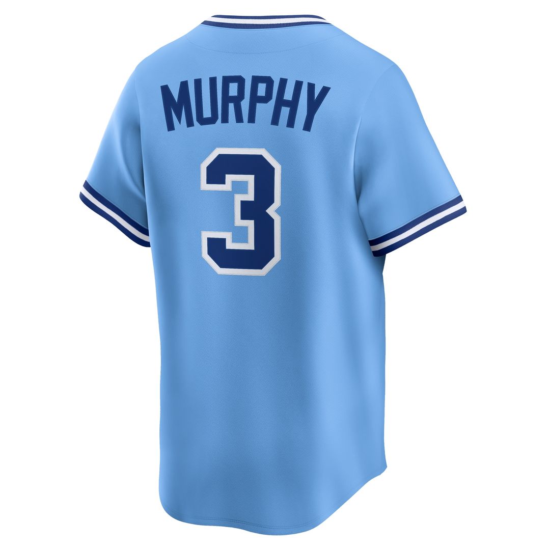 Dale Murphy Atlanta Braves Nike Throwback Cooperstown Collection Limited Jersey - Light Blue