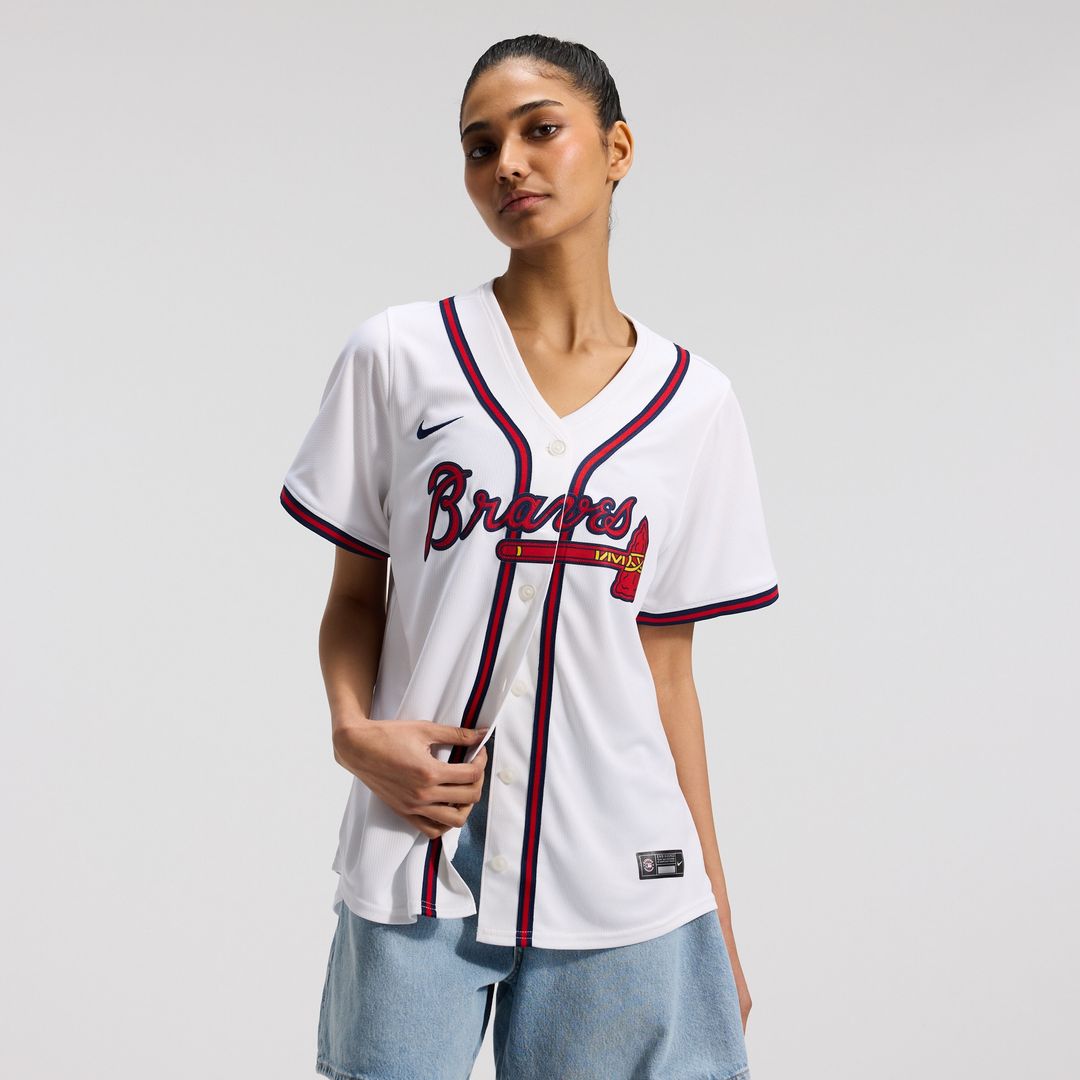 Atlanta Braves Nike Home Women's Limited Jersey - White