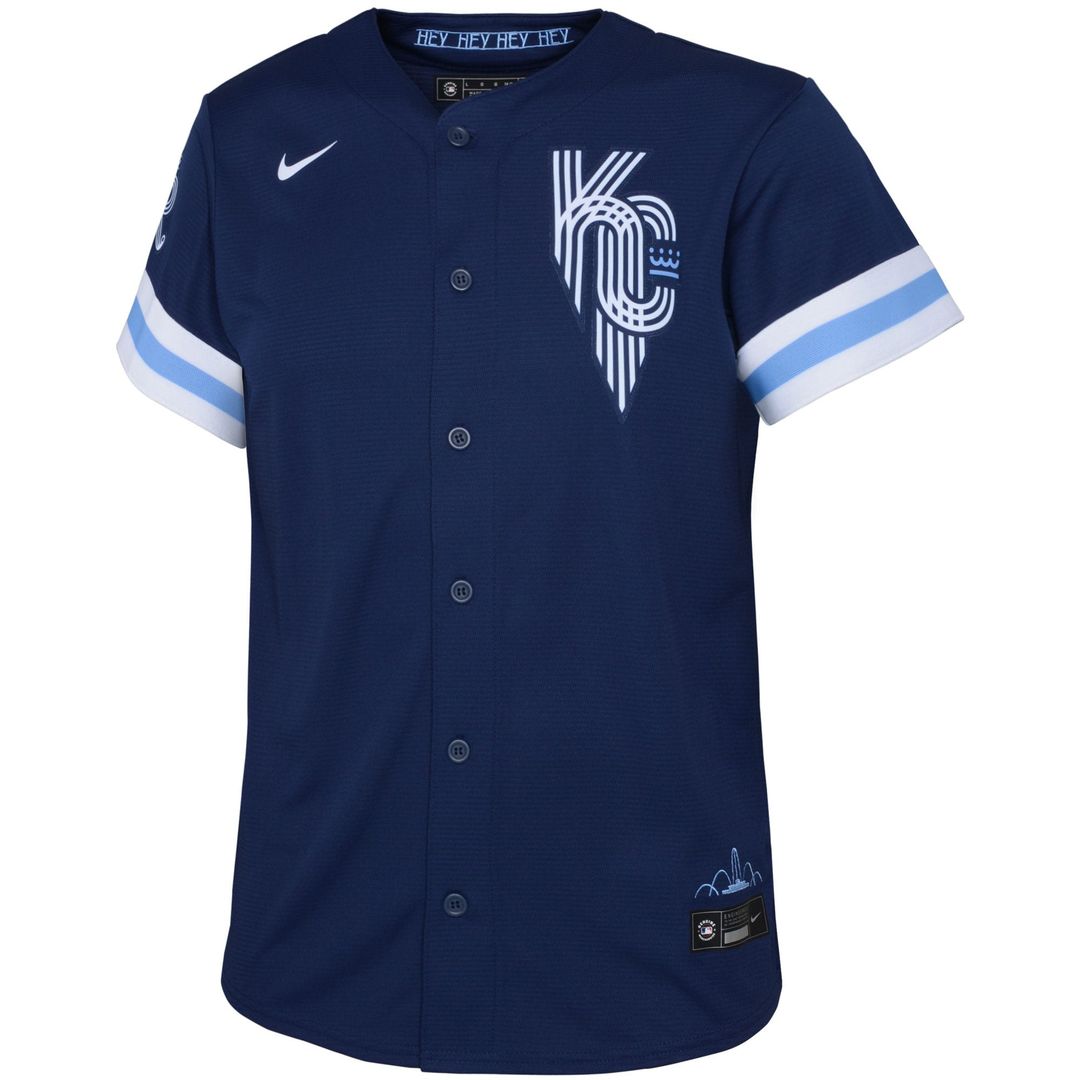 Salvador Perez Kansas City Royals Nike Toddler City Connect Replica Player Jersey - Navy