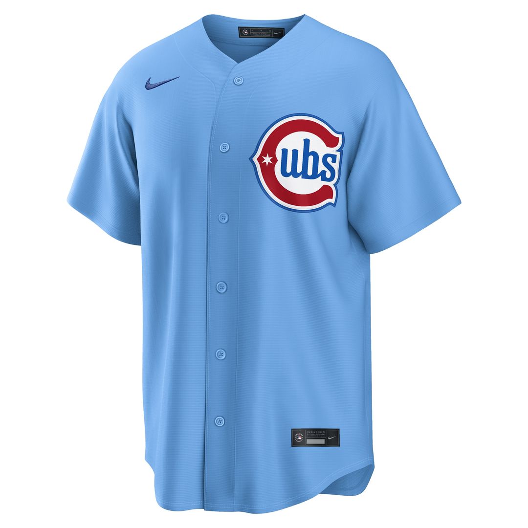 Pete Crow-Armstrong Chicago Cubs Nike Alternate Replica Jersey - Light Blue