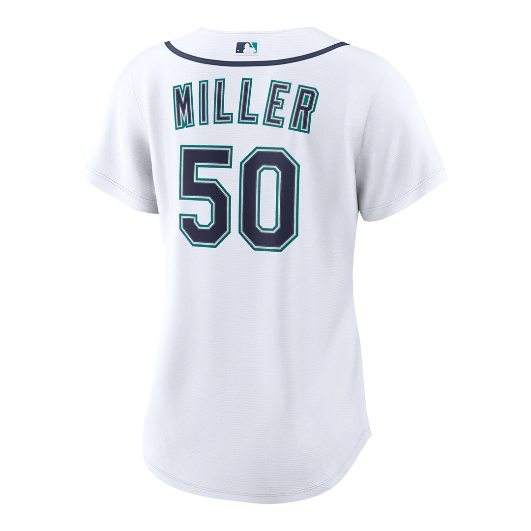 Bryce Miller Seattle Mariners Nike Women's Home Replica Jersey - White