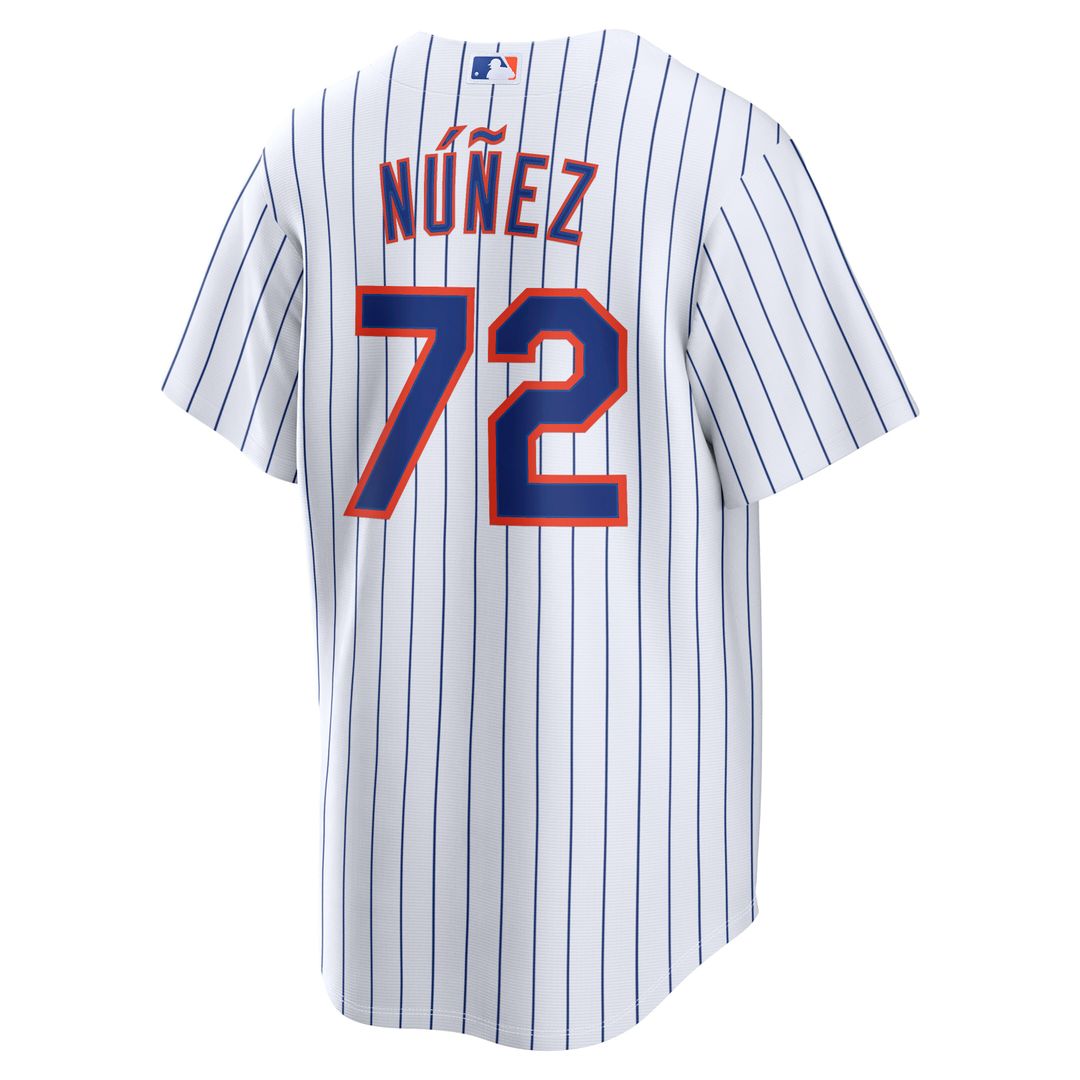 Dedniel Núñez New York Mets Nike Home Replica Jersey - White