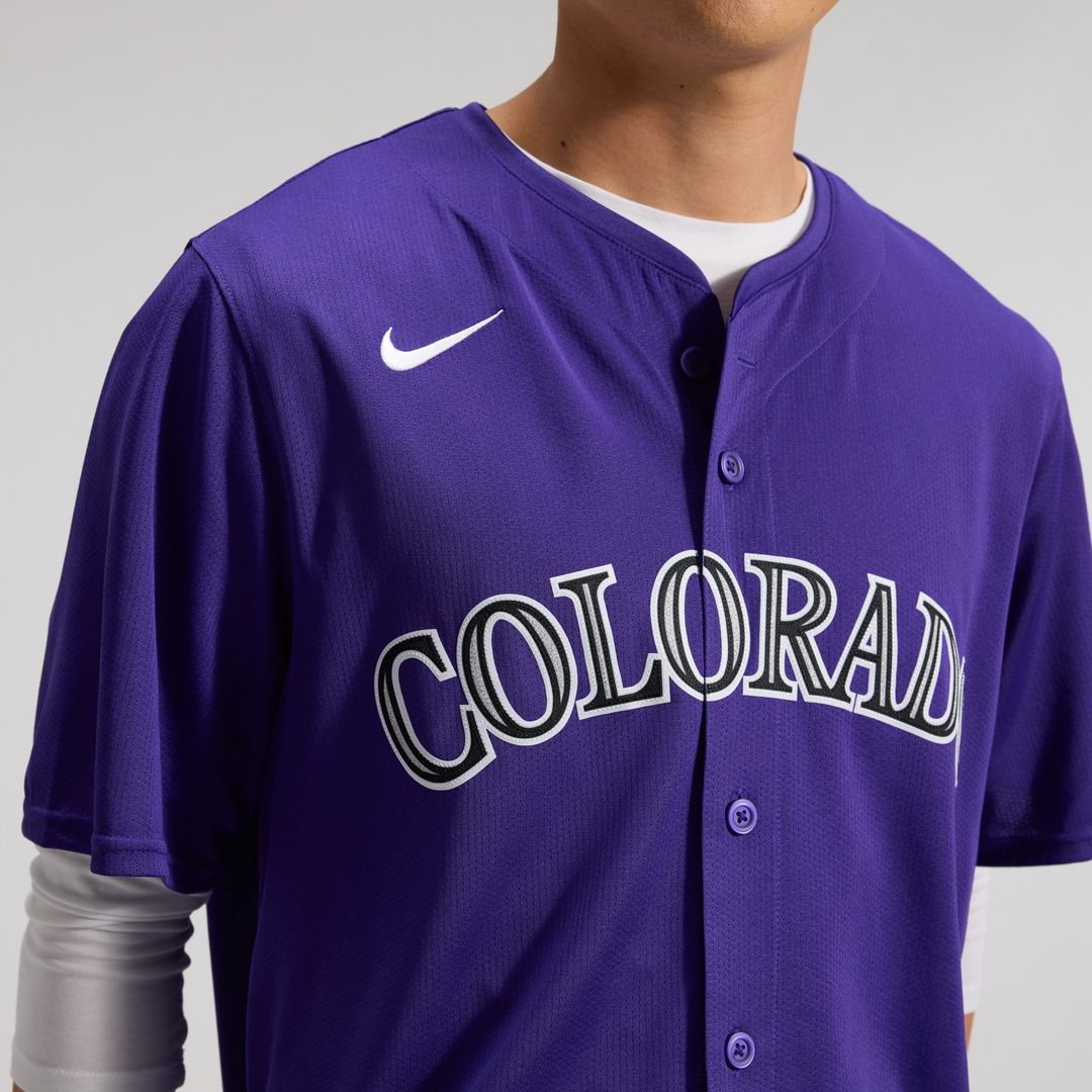 Colorado Rockies Nike Home Limited Jersey - White