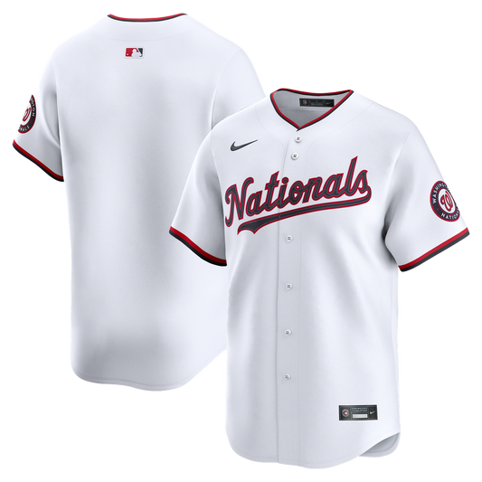 Washington Nationals Nike Home Limited Jersey - White