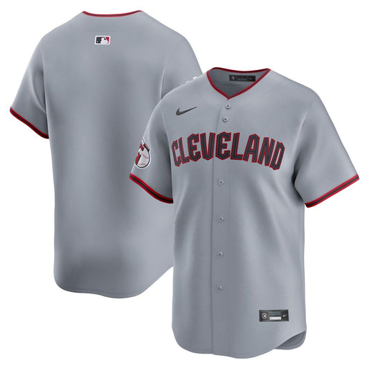 Cleveland Guardians Nike Road Limited Jersey - Gray