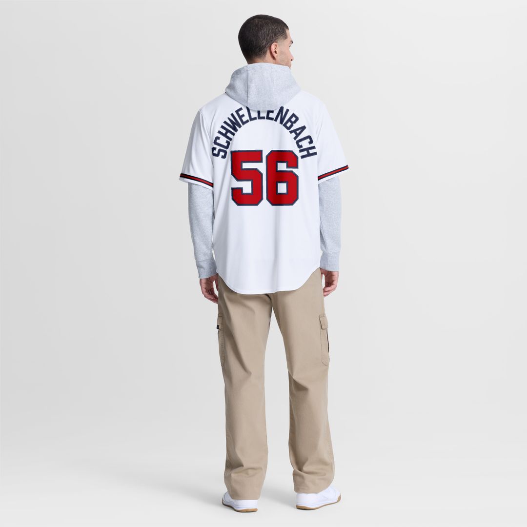 Spencer Schwellenbach Atlanta Braves Nike Home Replica Jersey - White
