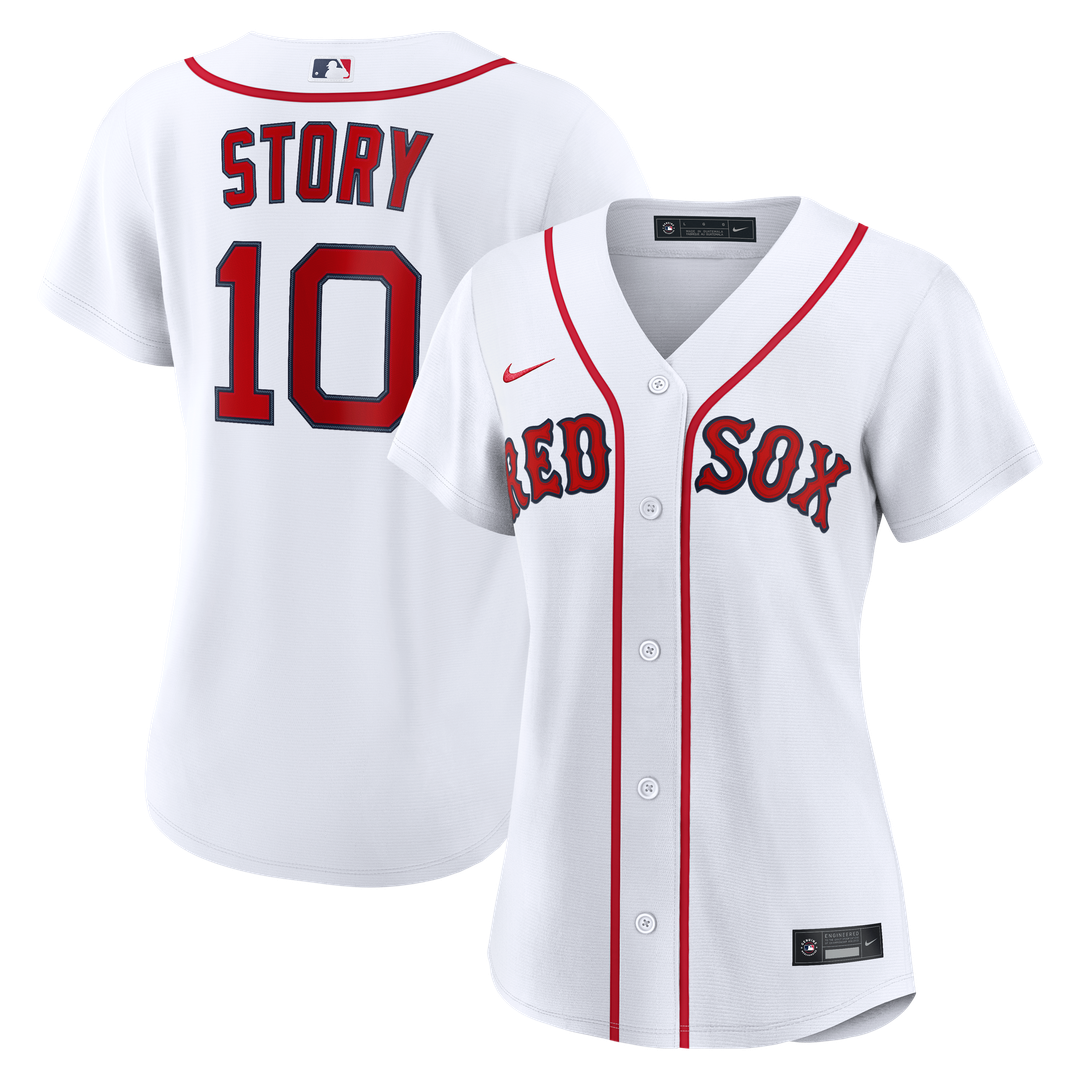 Trevor Story Boston Red Sox Nike Women's Home Replica Jersey - White