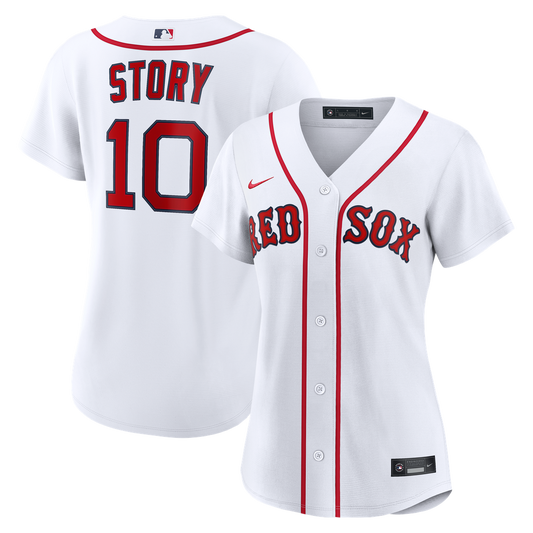 Trevor Story Boston Red Sox Nike Women's Home Replica Jersey - White