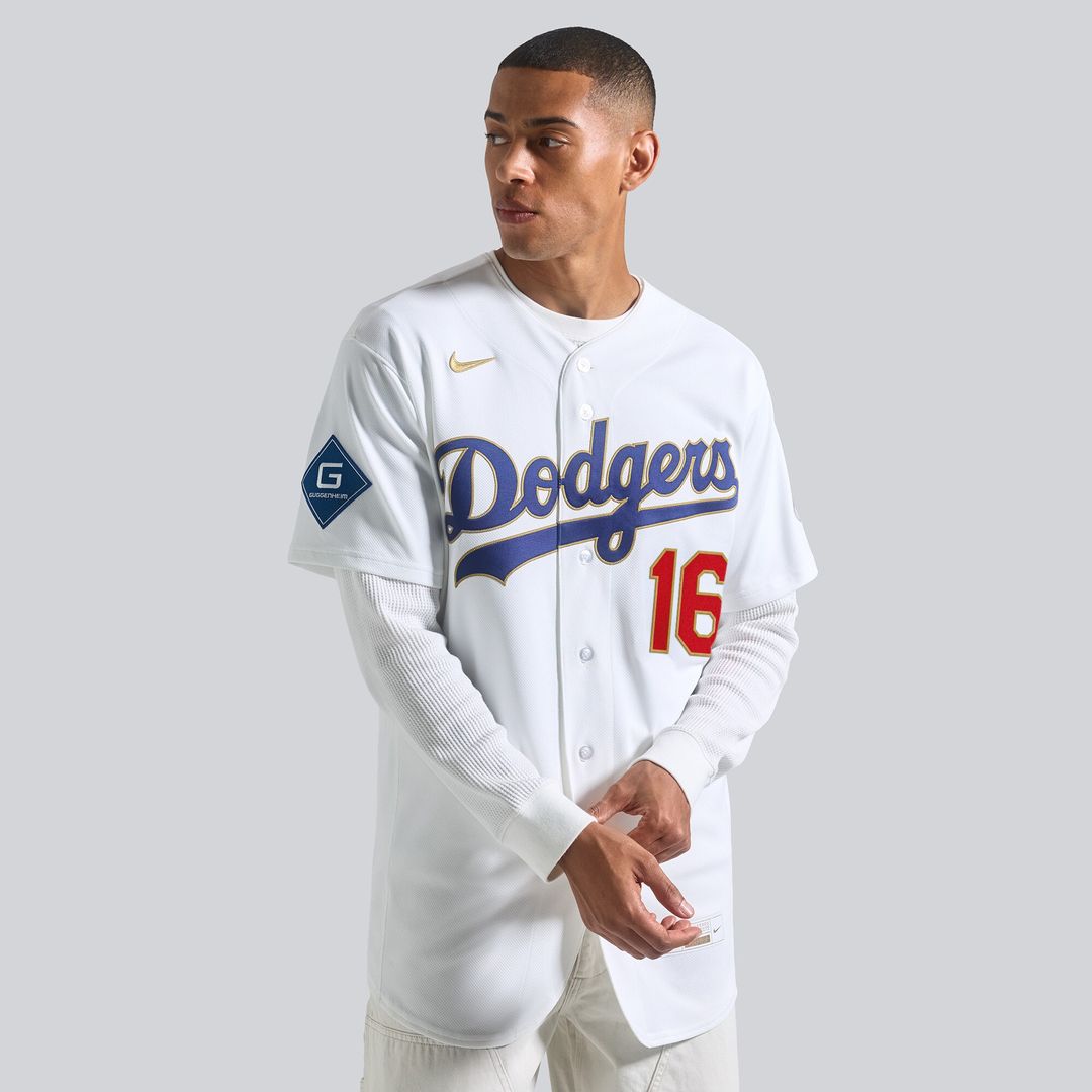 Will Smith Los Angeles Dodgers Nike 2026 Gold Collection Authentic Jersey - White