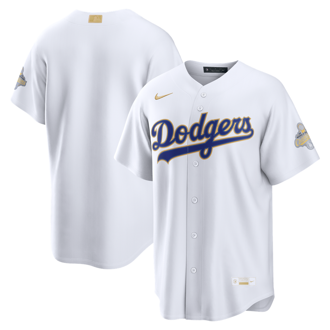 Los Angeles Dodgers Nike 2026 Gold Collection Stadium Jersey - White