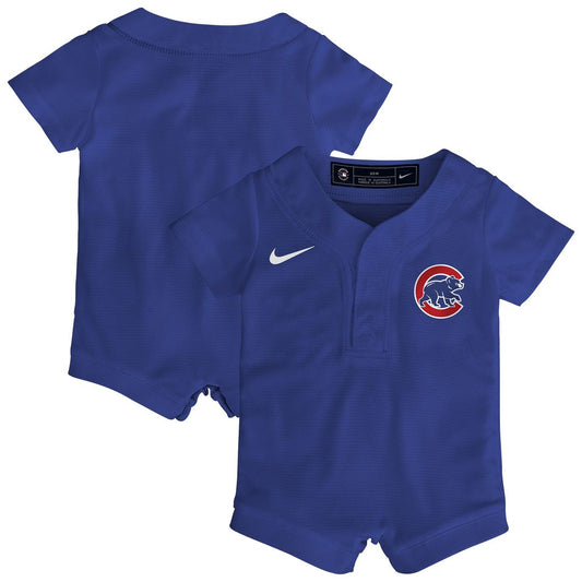 Chicago Cubs Nike Infant Alternate Replica Romper Jersey - Royal