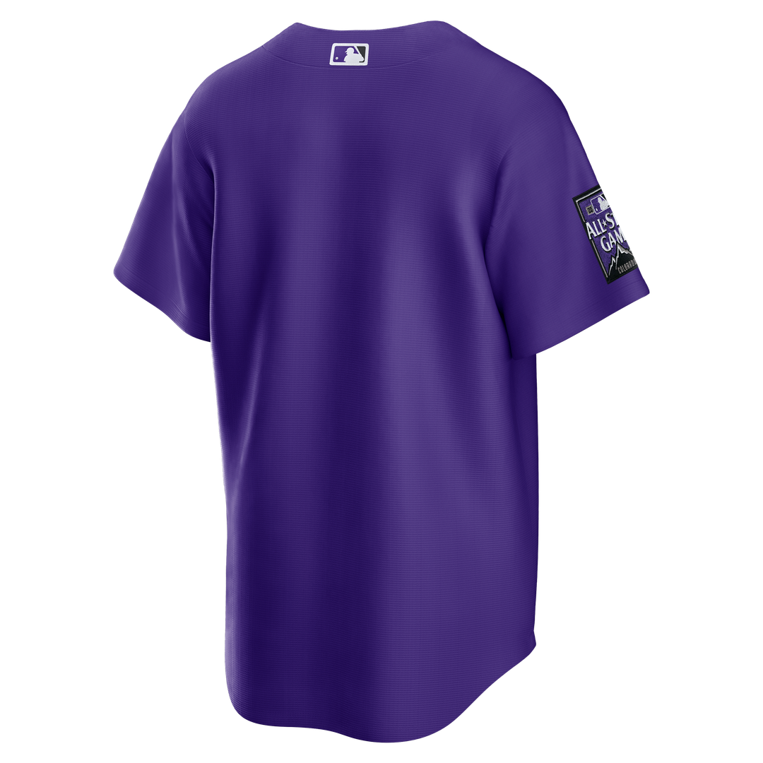 Colorado Rockies Nike Alternate Replica Team Jersey - Purple