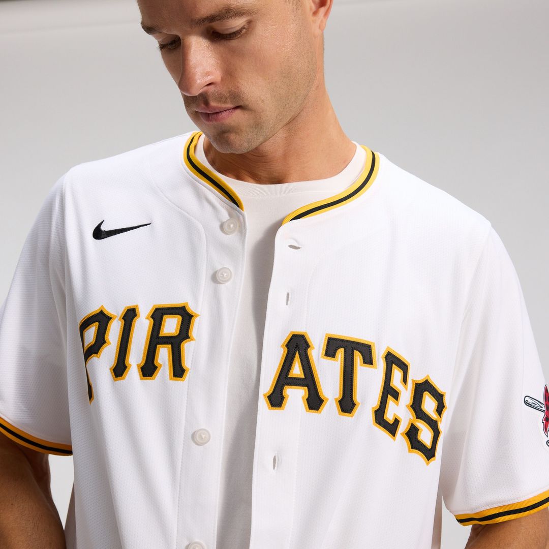 Pittsburgh Pirates Nike Home Limited Jersey - White