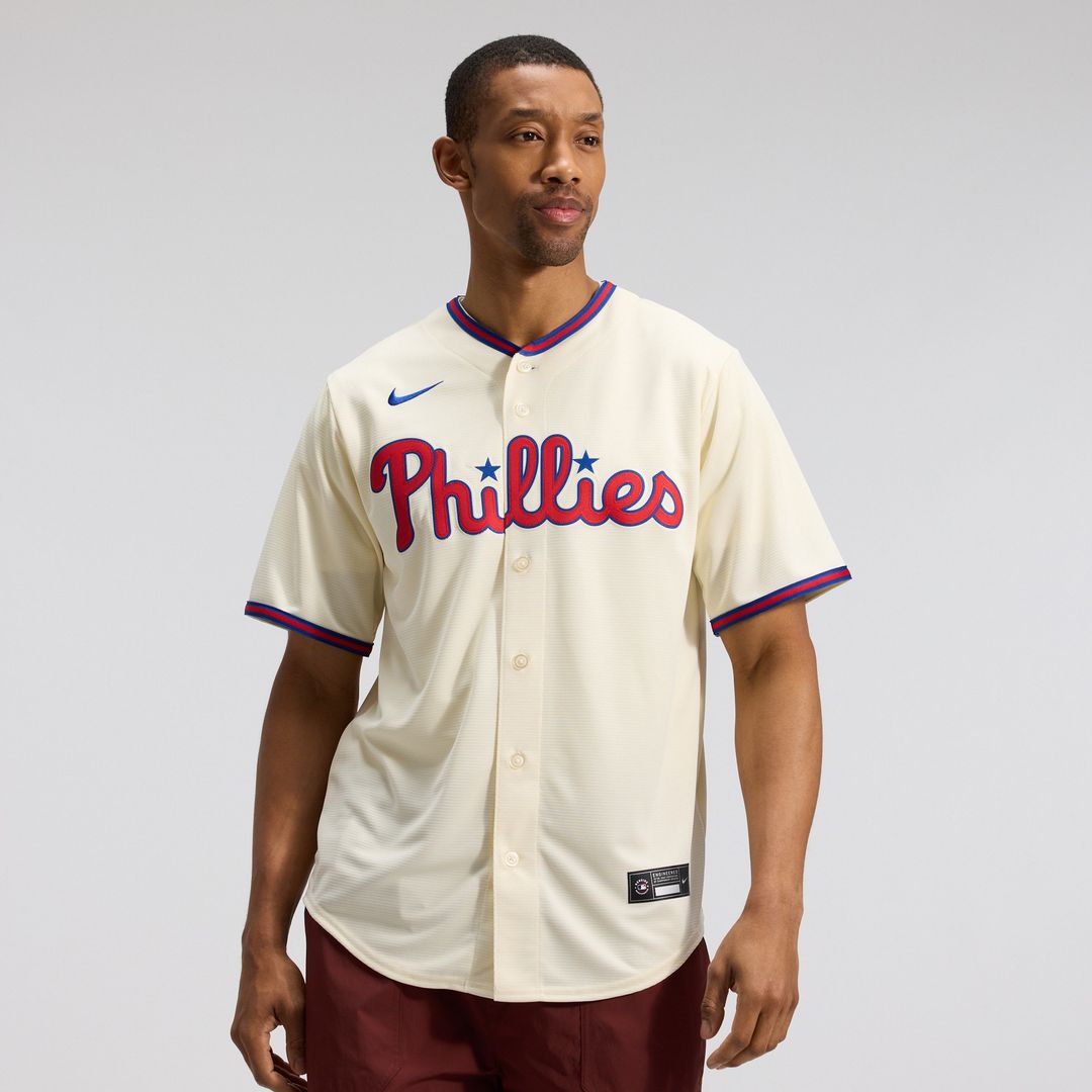 Philadelphia Phillies Nike Alternate Replica Jersey - Cream