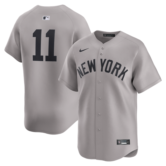 Anthony Volpe New York Yankees Nike Road Limited Player Jersey - Gray