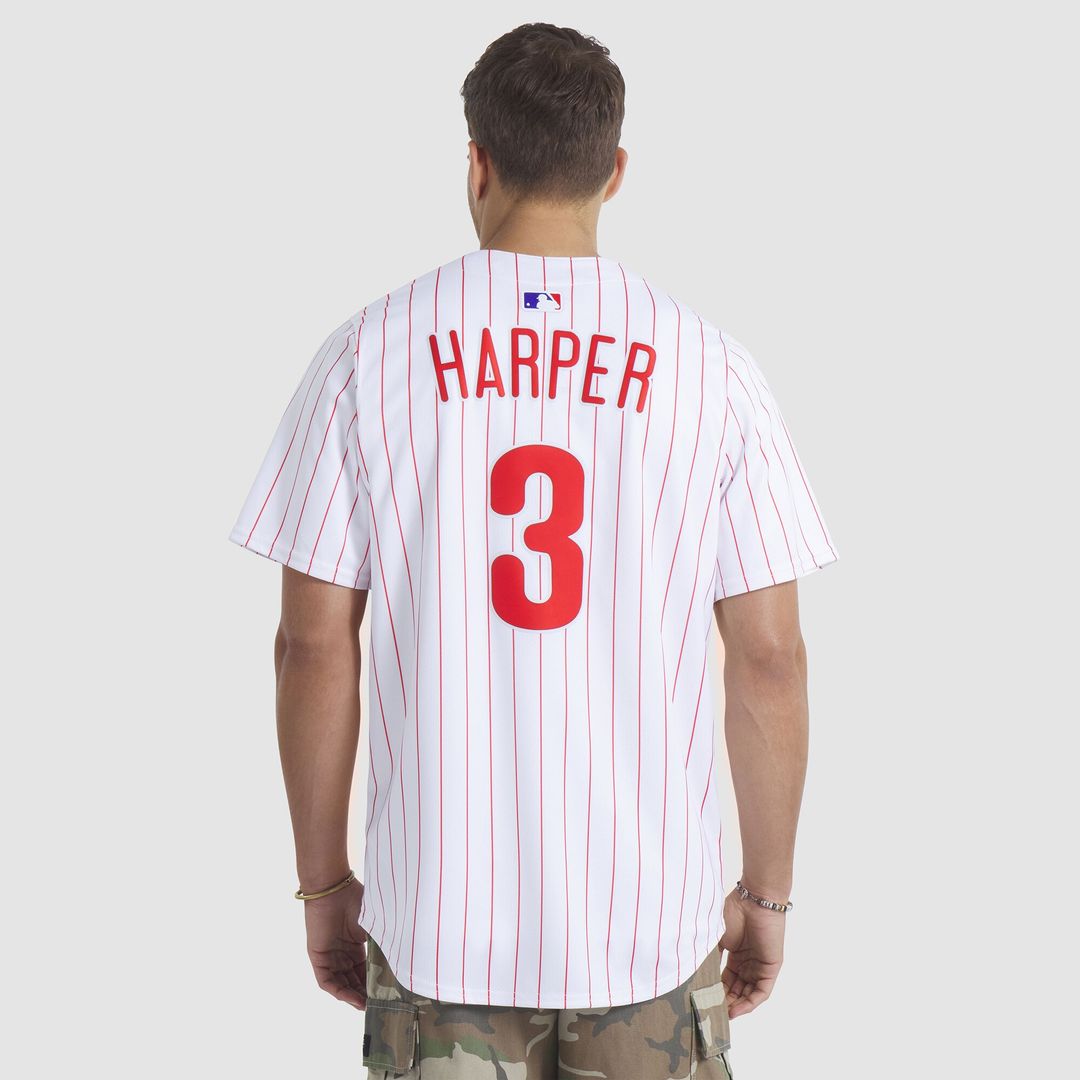 Bryce Harper Philadelphia Phillies Nike Home Limited Player Jersey - White