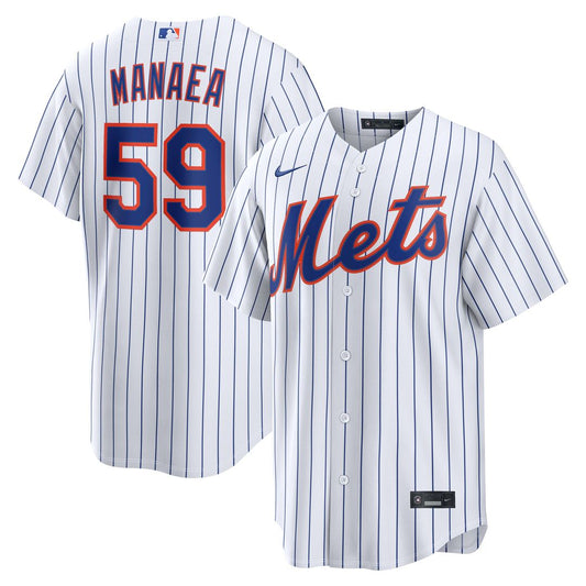 Sean Manaea New York Mets Nike Home Replica Jersey - White