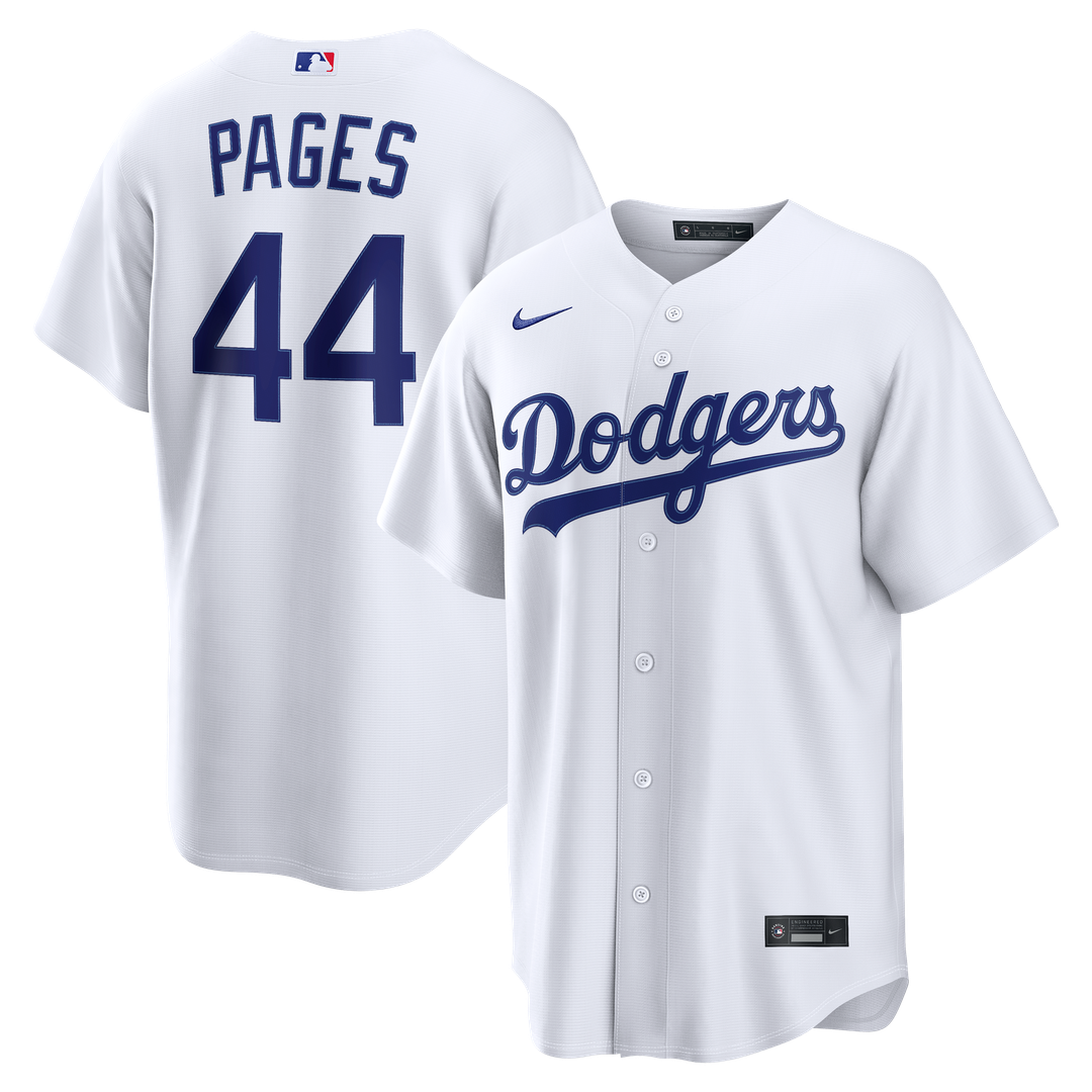 Andy Pages Los Angeles Dodgers Nike Home Replica Jersey - White