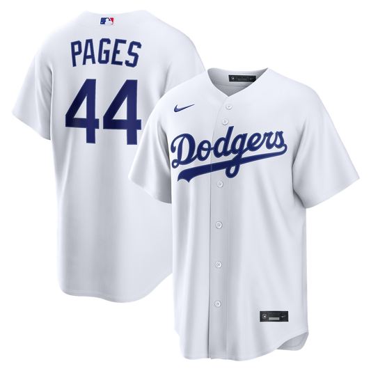 Andy Pages Los Angeles Dodgers Nike Home Replica Jersey - White