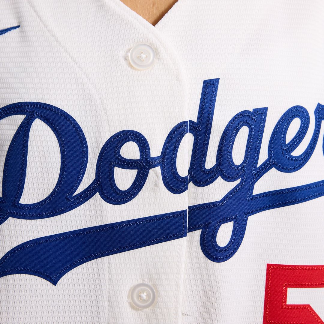 Mookie Betts Los Angeles Dodgers Nike Women's Home Stadium Jersey - White