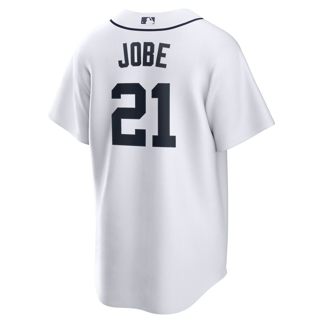 Jackson Jobe Detroit Tigers Nike Home Replica Jersey - White