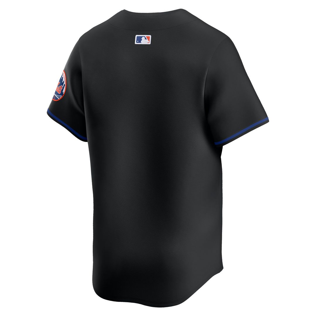 New York Mets Nike Alternate Limited Jersey - Black