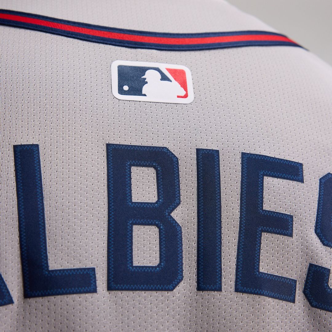 Ozzie Albies Atlanta Braves Nike Road Limited Player Jersey - Gray