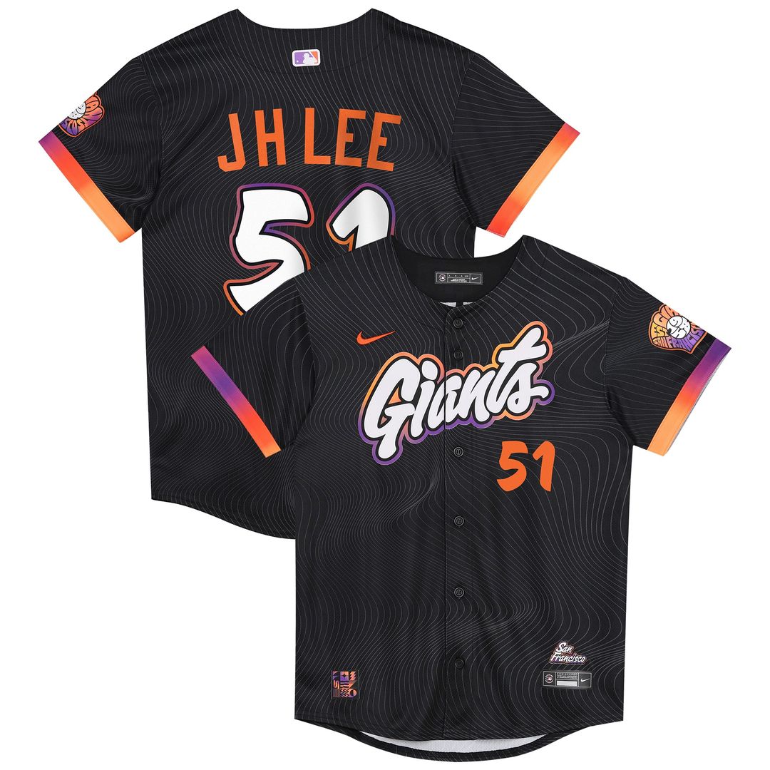 Jung Hoo Lee San Francisco Giants Nike Preschool 2025 City Connect Limited Player Jersey - Anthracite