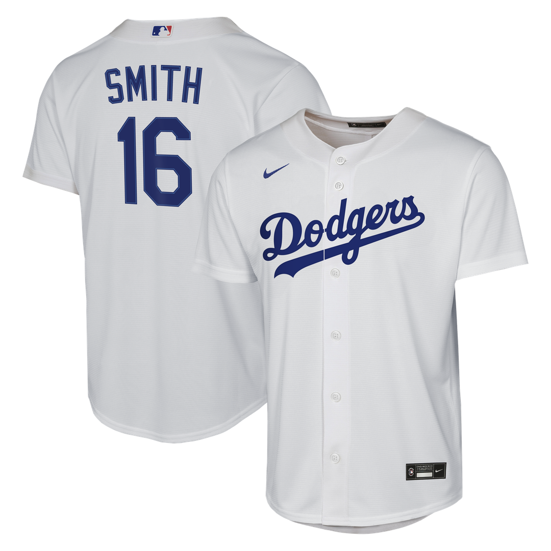 Will Smith Los Angeles Dodgers Nike Youth Home Replica Jersey - White