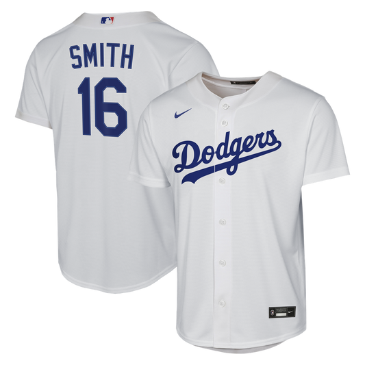 Will Smith Los Angeles Dodgers Nike Youth Home Replica Jersey - White