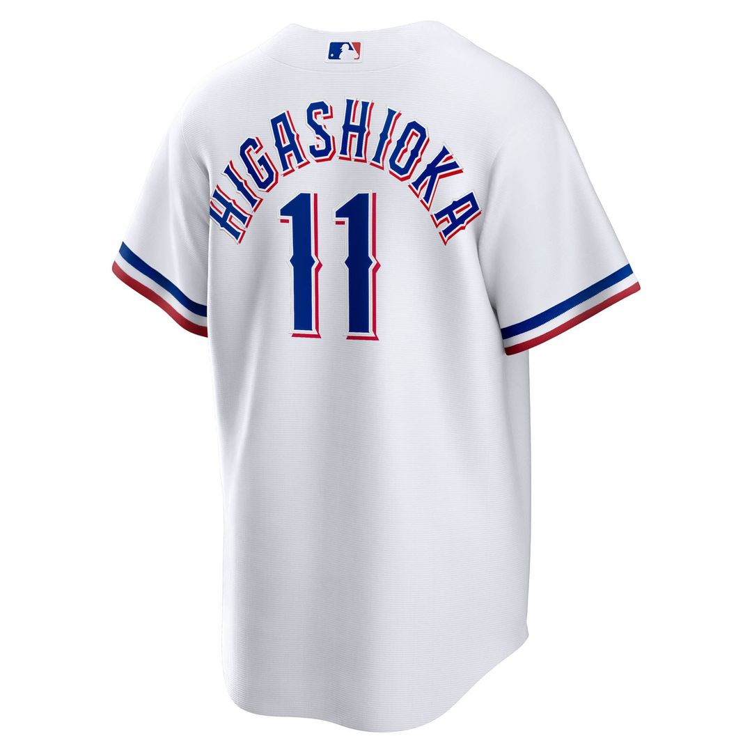 Kyle Higashioka Texas Rangers Nike Home Replica Jersey - White