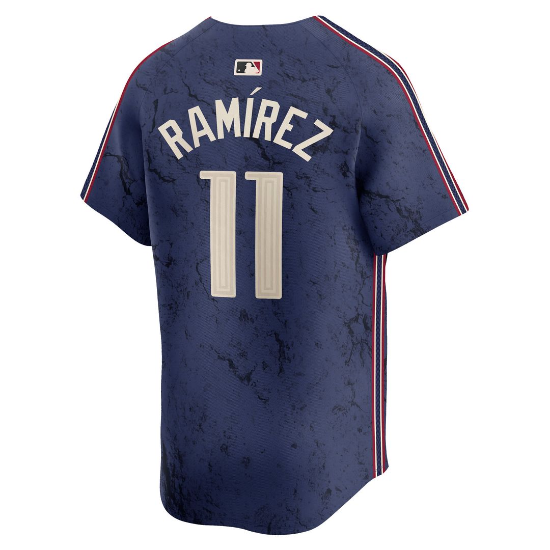 José Ramírez Cleveland Guardians Nike City Connect Limited Player Jersey - Navy