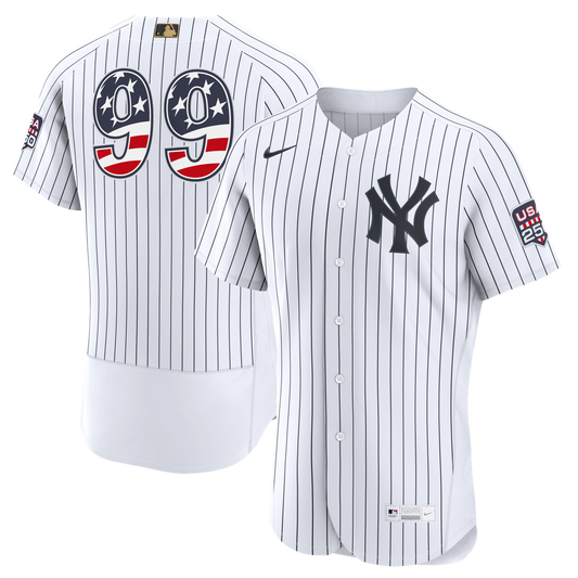 Aaron Judge New York Yankees Nike USA 250 Fourth of July Home Authentic Jersey - White