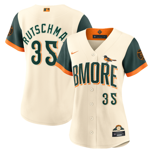 Adley Rutschman Baltimore Orioles Nike Women's 2026 City Connect Stadium Jersey - Cream