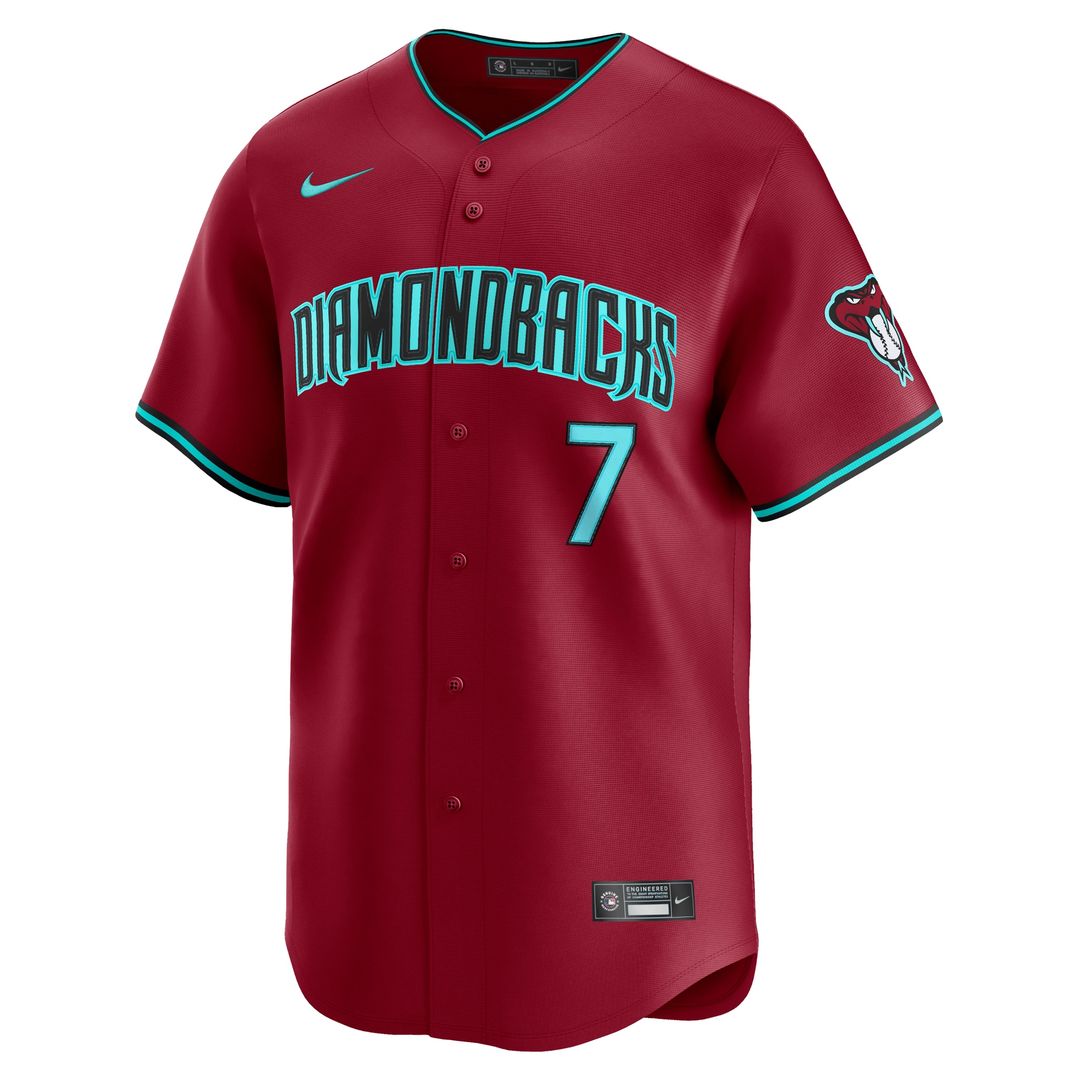 Corbin Carroll Arizona Diamondbacks Nike Alternate Limited Player Jersey - Black